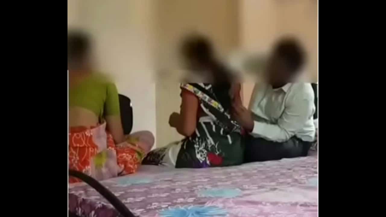 indian lucky man fucking with two bhabhi new porn mms